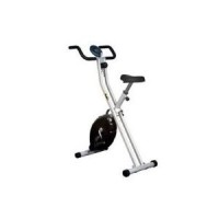 Save space with a folding exercise bike